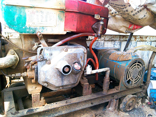 石柱单杠柴油机发电机出租